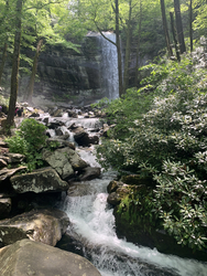 Smoky Mountains: Waterfall