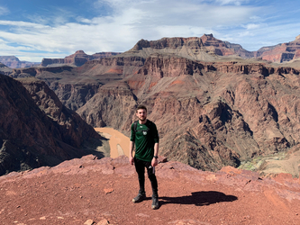 grand canyon: me