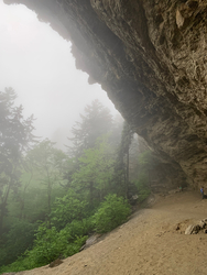 smoky mountains: cave